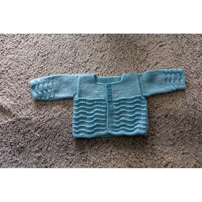 Gilet effet dentelle